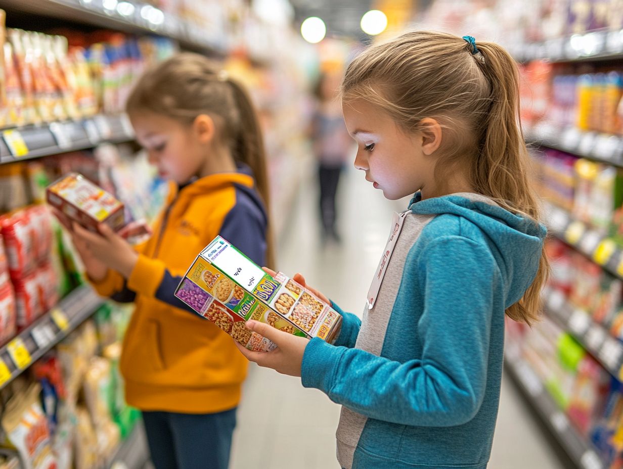 3. Involve Children in the Shopping Process